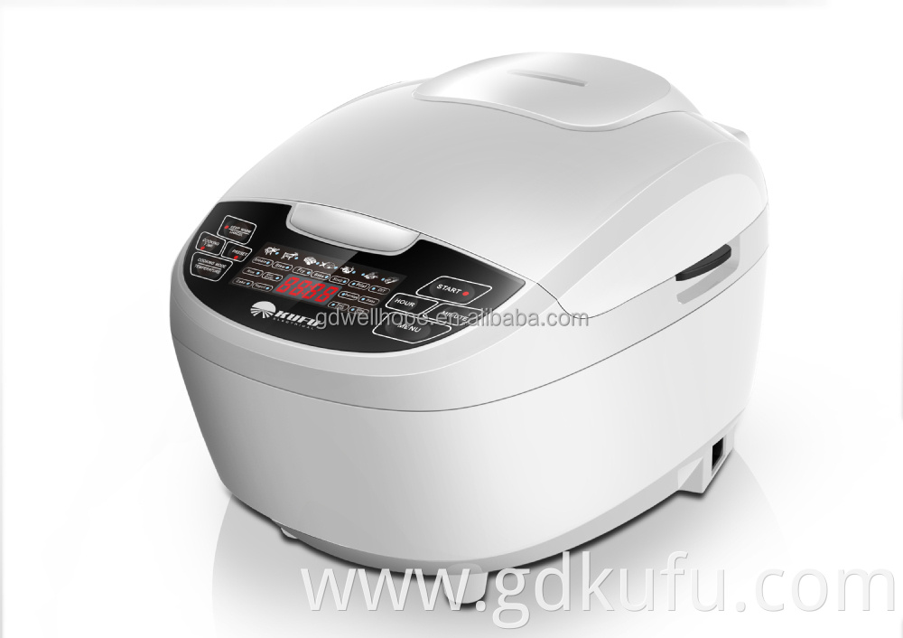 Fashion Slide Unlock Huge LCD Display Commercial Rice Cooker